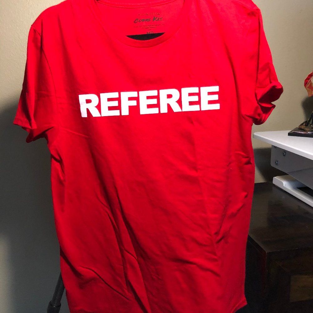 Cobra Kai Referee T Shirt Graphic